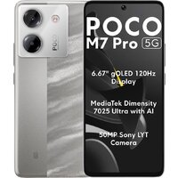 POCO M7 Pro 5G 12GB/256GB международная версия (серебристый, без з/у)